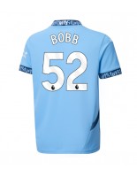 Manchester City Oscar Bobb #52 Hjemmedrakt 2024-25 Korte ermer